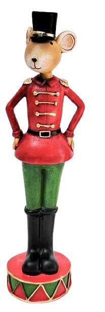 Soldier Standing Mouse (Him) 22cm