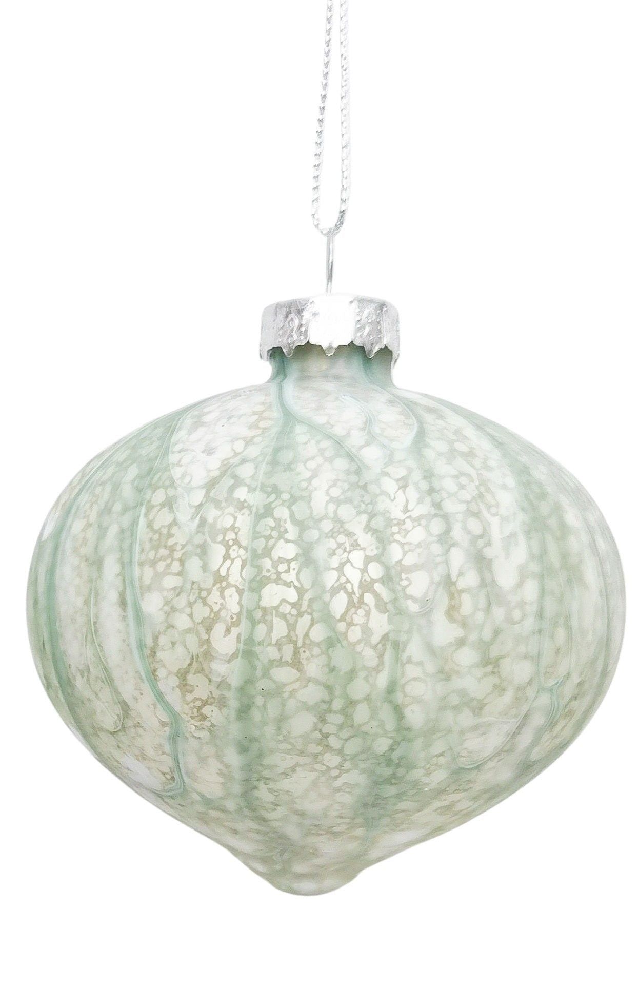 Sea Foam Onion Bauble Green