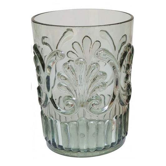 Sage Green Scollop Tumbler Acrylic