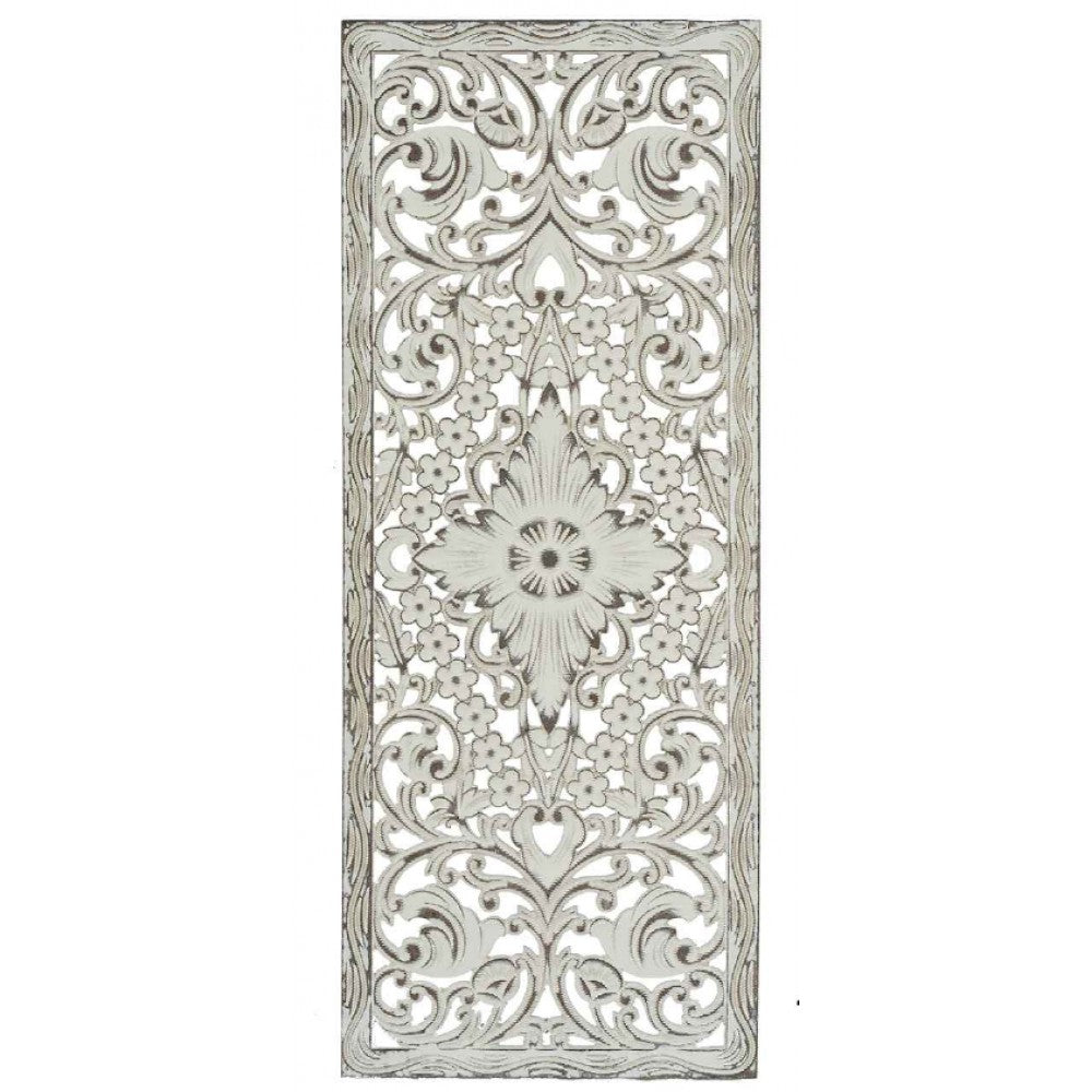 Carved Wooden Wall Decor 90cm