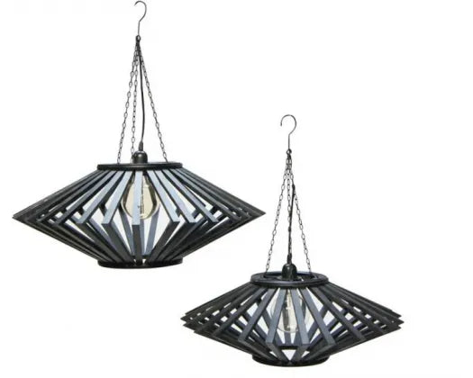 Spike Pendant Black 21 x 52 cm