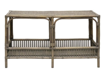 Alta Rattan Console Table Natural