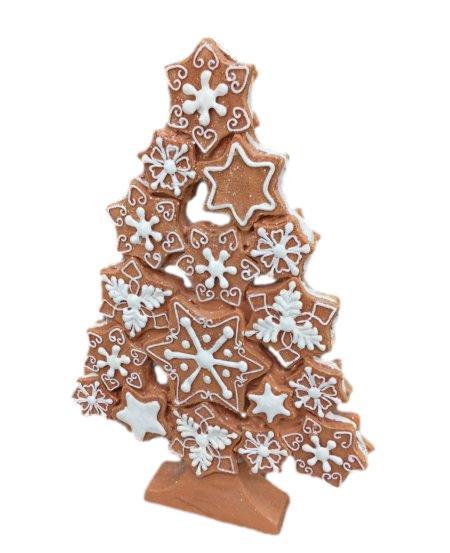 Iced Gingerbread Tree 34 cm