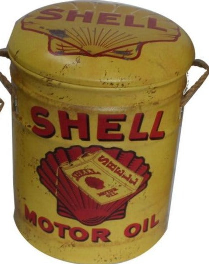 Shell Oil Stool Large