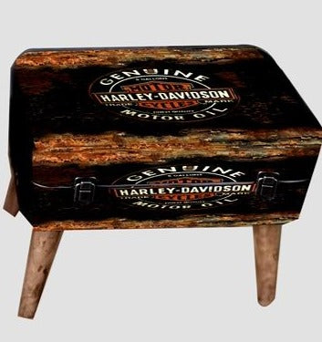 Harley Davidson Storage Seat SM w/Legs