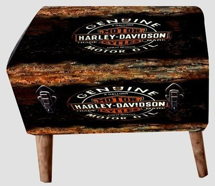 Harley Davidson Storage Seat w/Legs