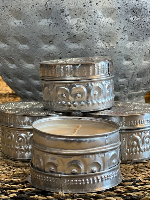 Amber/Ginger Travel Tin 20Hr burn