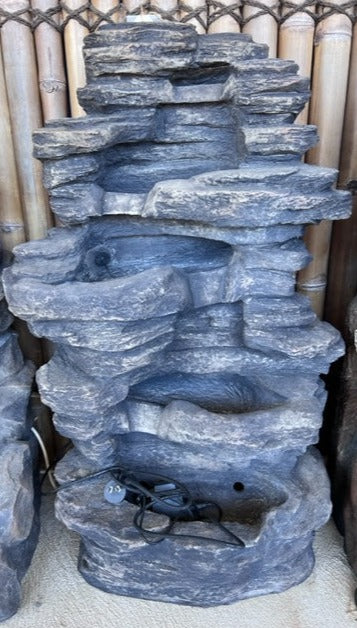 Rock W/Feature w/Pump and Lights