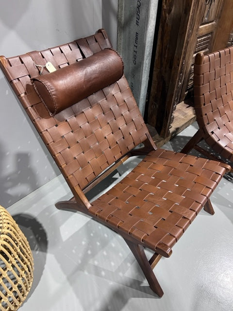 Sambas Teak Walnut Strap Cognac