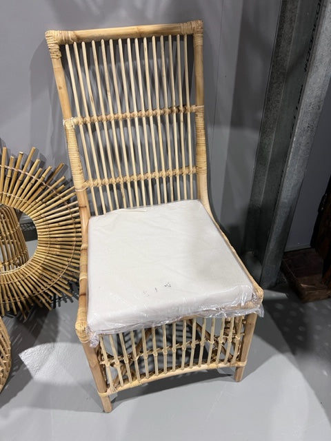 Chair Slim With Cushion Natural