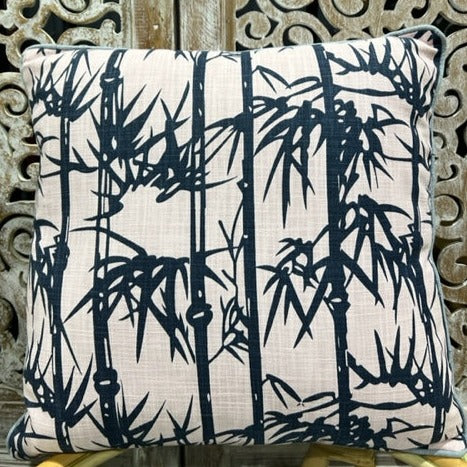 Pale Pink/Blue Bamboo 50 x 50