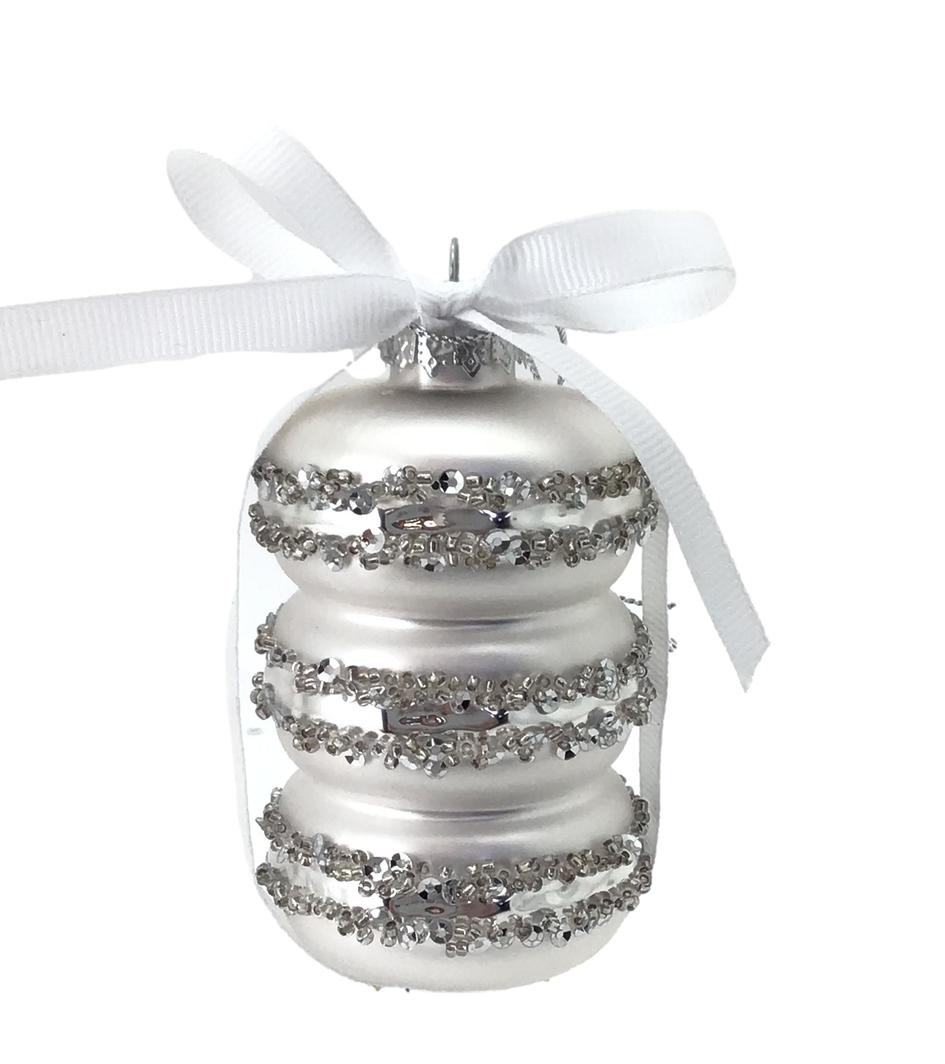 White Stack Macaron Hanging