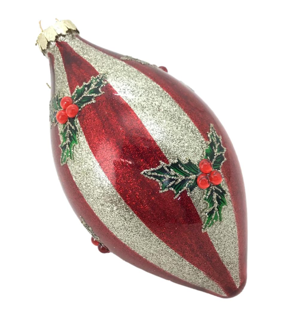 Red Gold Holly Long Drop