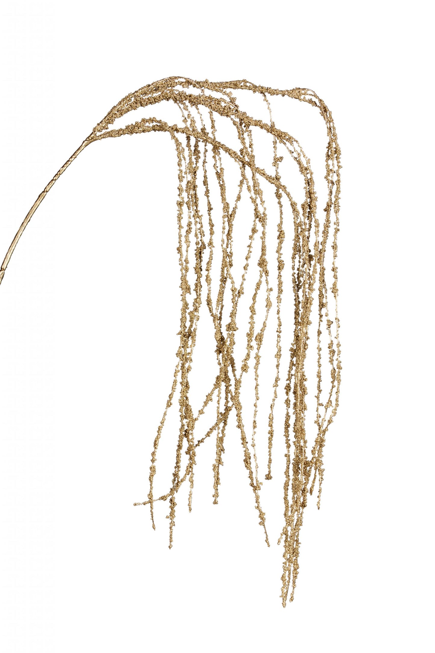 Gold Bead Spray Stem