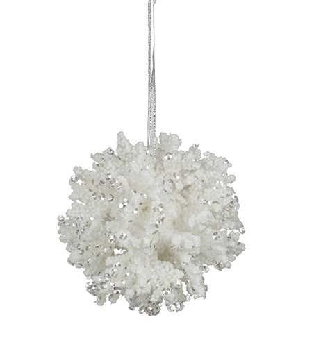 White Coral Hanging Ball