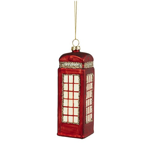 Glass Hanging Phone Box