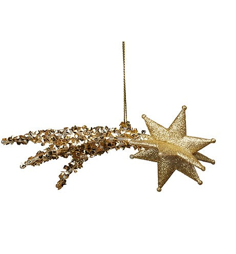 Hanging Gold Shooting Star