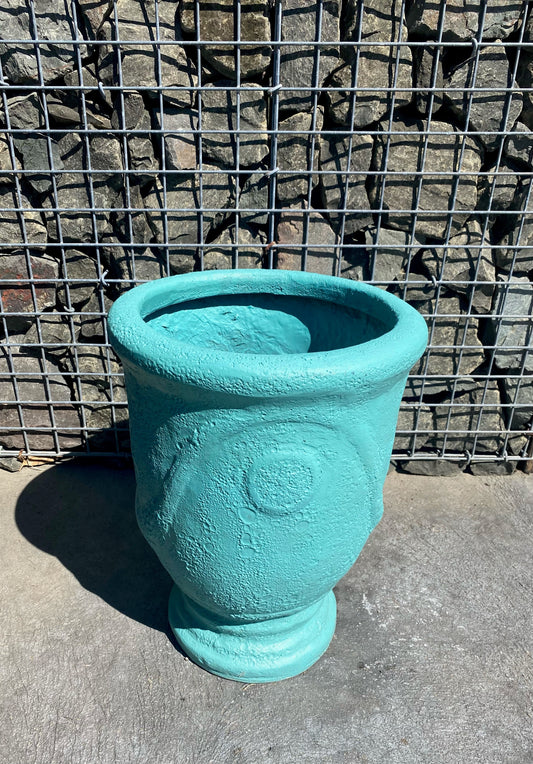 Fibreglass Urn Aqua Small