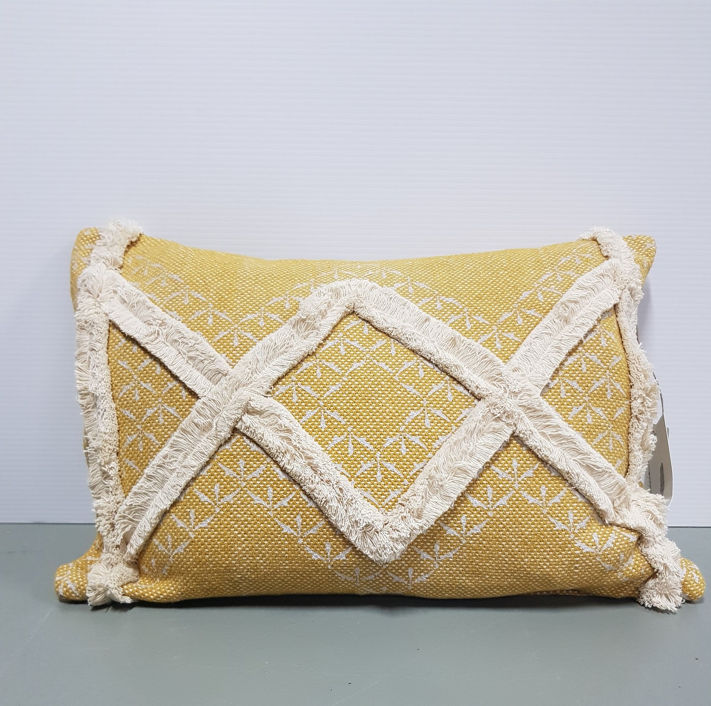 Gringo Tufted Cushion Ochre