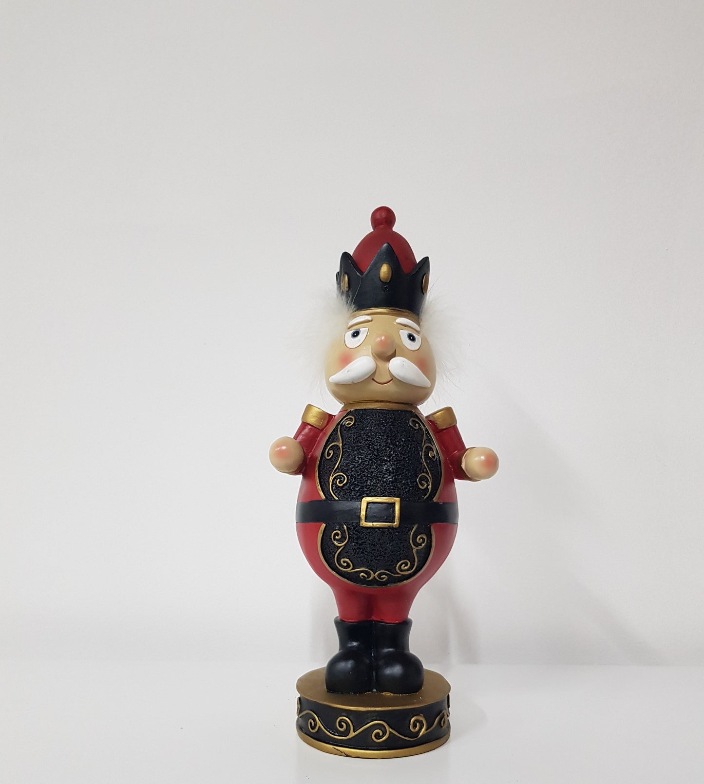 London Resin Red Black Gold Guards