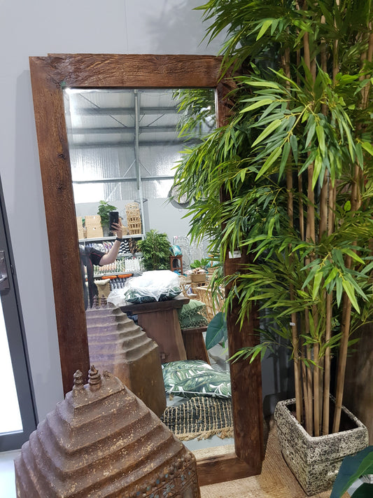 Reclaimed Mirror Large Natural