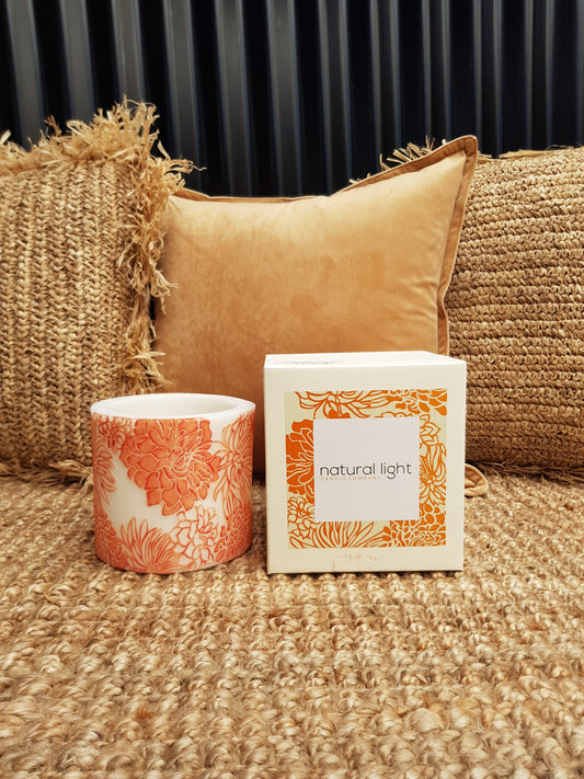 Japanese Chrysanthemum Lantern Hollow White/Ombre