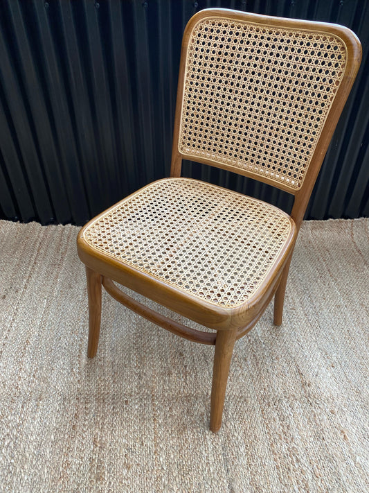 Oval Dining Chair Natural Rattan