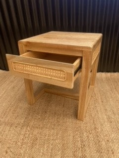 Rattan Bedside 1 Draw