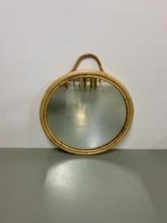Bamboo Round Mirror 60