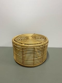 Round Rattan Coffee Table