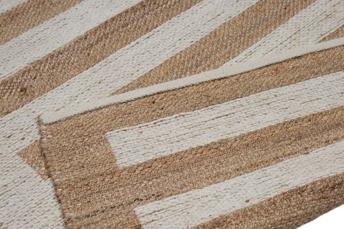 Tonk Jute White Rug 160 x 230 cm