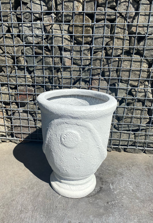 Fibreglass Urn White Small