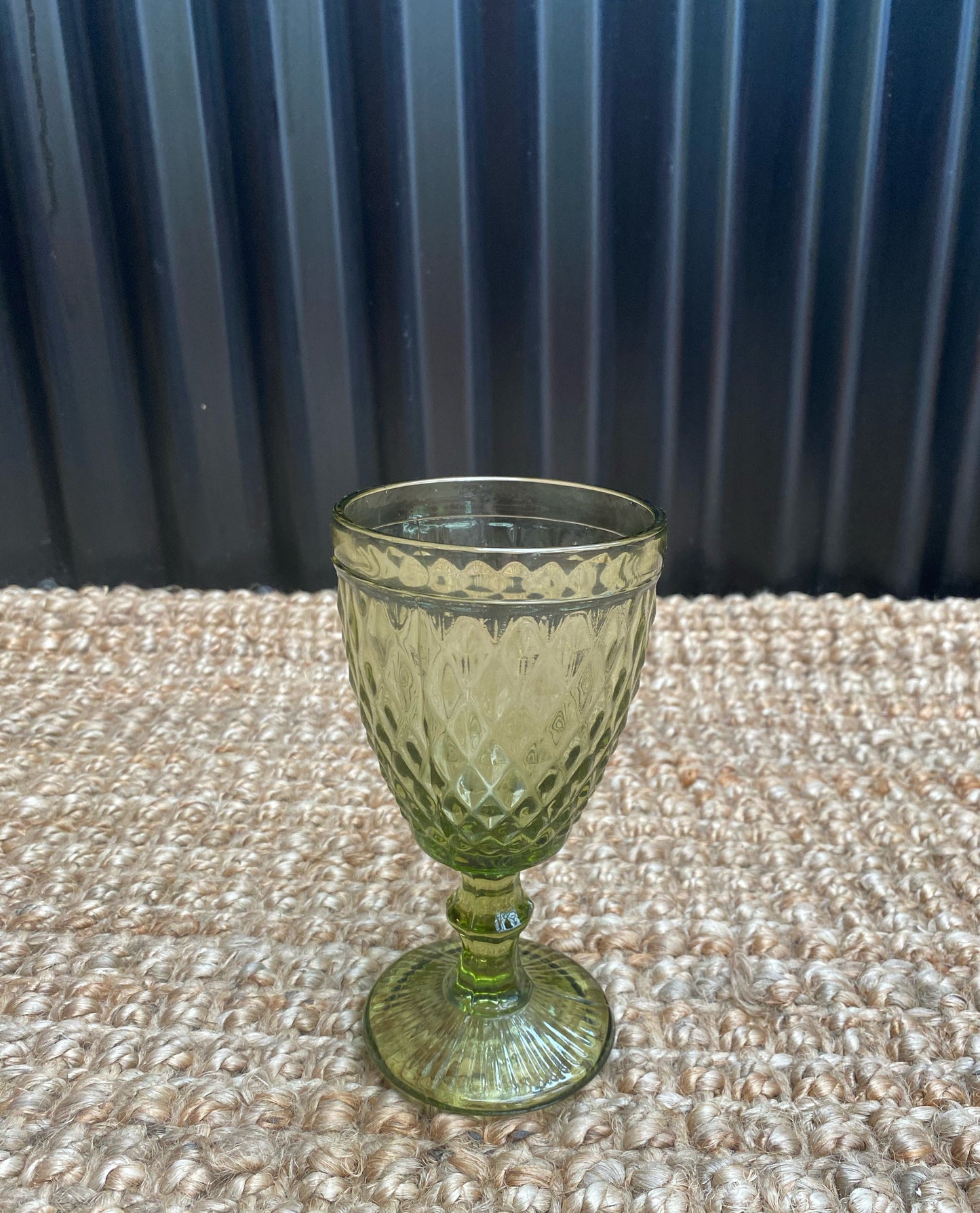 Zahara Wine Glasses - Green