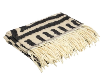 Zulu Cotton Slub Jacquard Throw