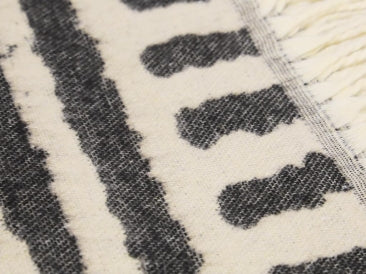 Zulu Cotton Slub Jacquard Throw