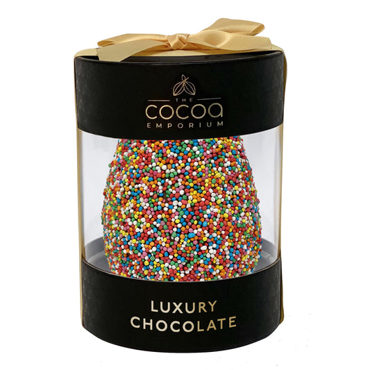 Easter Egg Cylinder with Ribbon