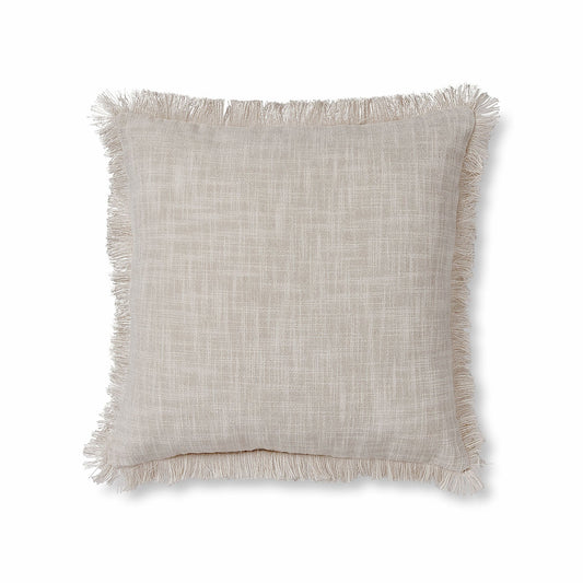 Eli Fringe Oatmeal Cushion 50cm