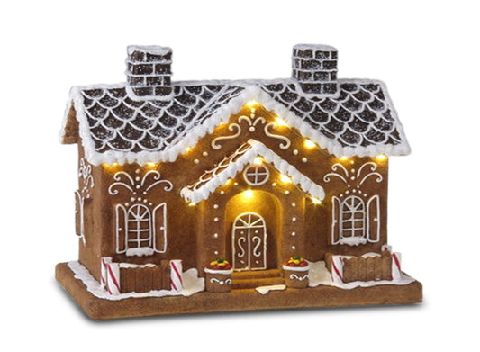 Gingerbread Led House with Music