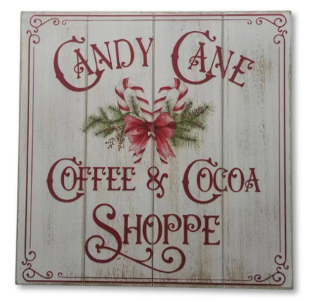 Candy Coffee Vintage Sign 35.5 cm