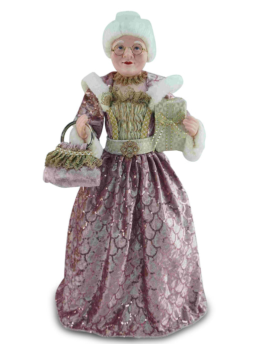Mrs Claus Soft Mauve 60 cm
