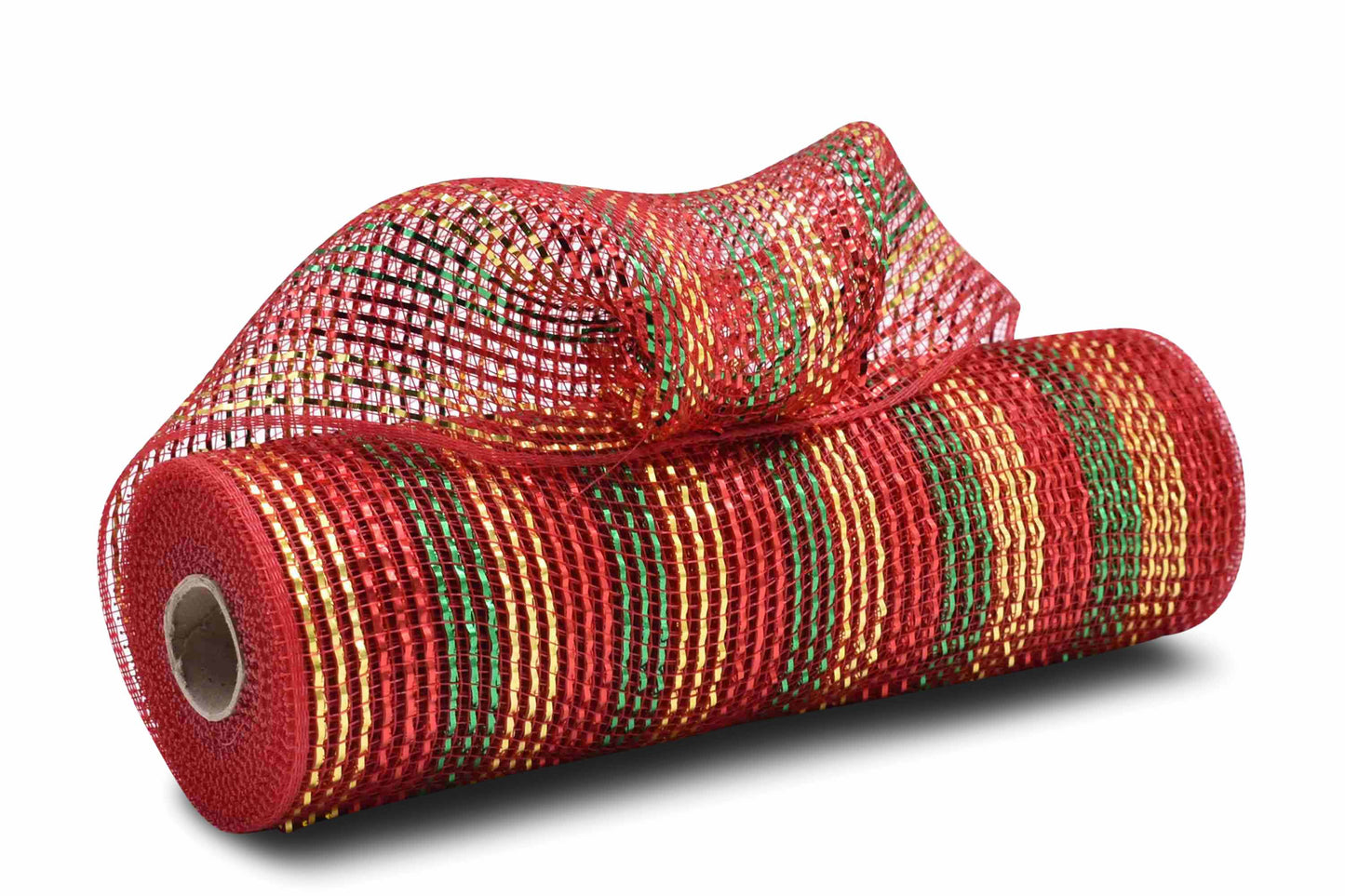 Red, Green, Gold Mesh 9.1M