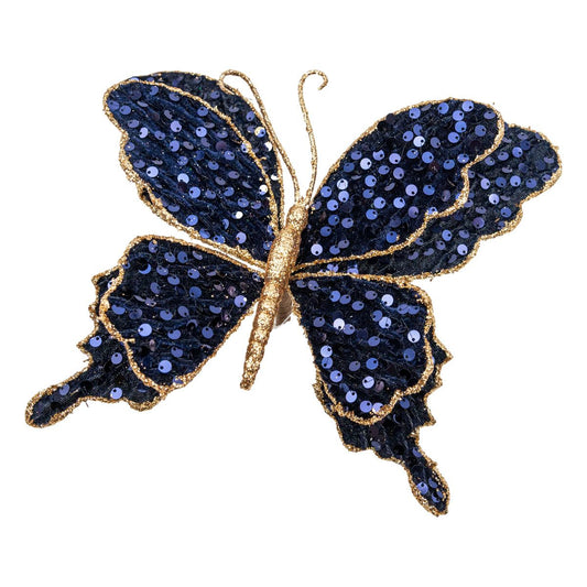 Midnight Blue Butterfly