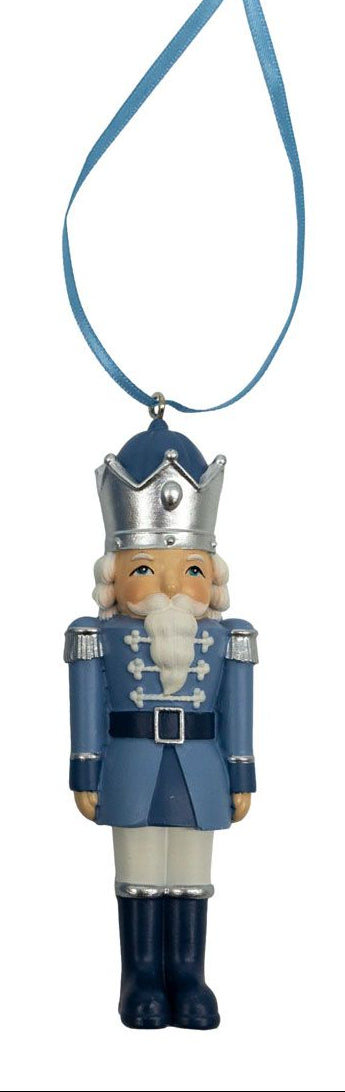 Blue and White Nutcracker