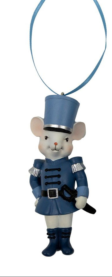 Blue and White Mouse Solider