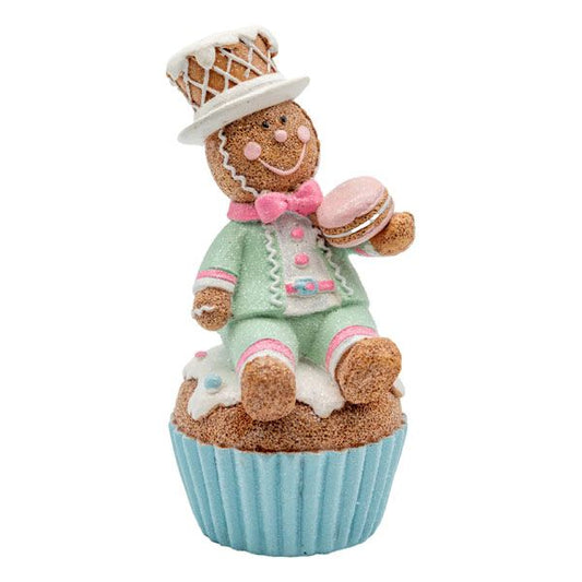 Blue Cupcake Gingerbread