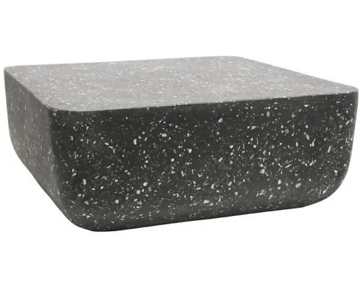Terrazzo Coffee Table Dark Charcoal 75cm