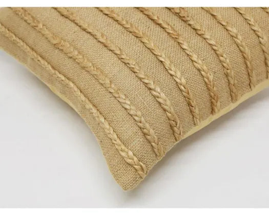 Rudd Braided Cushion Natural/Jute 45