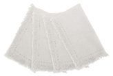 Avani Set of 4 Napkins Ivory