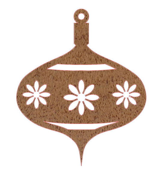 Garden Art Bauble Floral