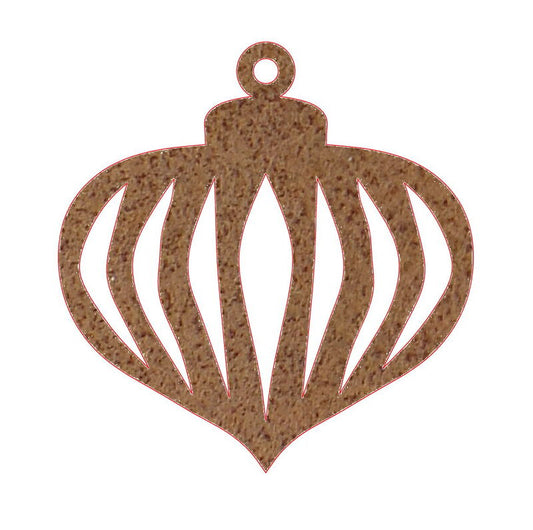 Garden Art Bauble Moroccan Stripe